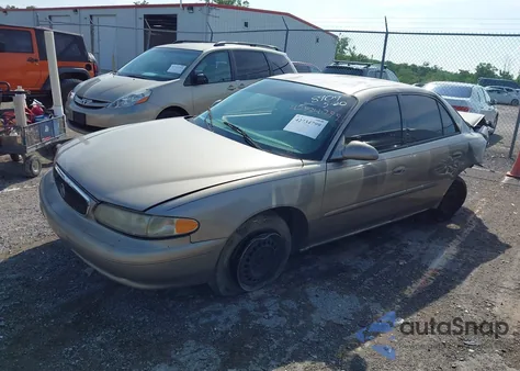 2003 Buick Century Custom z USA, uszkodzony, nr VIN 2G4WS52J831148909